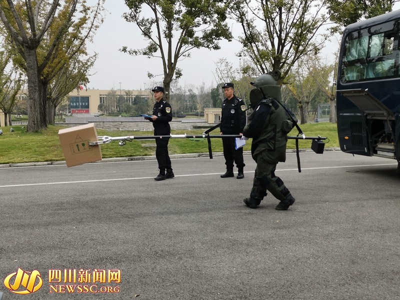 实景赛场 四川省成都市公安局2020年度全市特、巡警比武竞赛正式开始