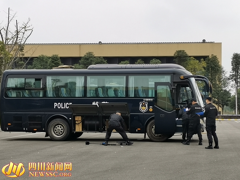 实景赛场 四川省成都市公安局2020年度全市特、巡警比武竞赛正式开始